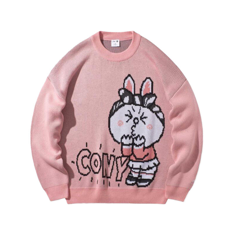 李宁卫衣女士春秋套头无帽编织衫时尚百搭运动上衣休闲服AMBQ046,运动服/休闲服装,运动卫衣/套头衫,淘宝优惠券,粉丝福利购,淘宝优惠卷