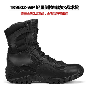Belleville百利威防水战术靴轻量侧拉链防滑徒步登山鞋TR960Z-WP