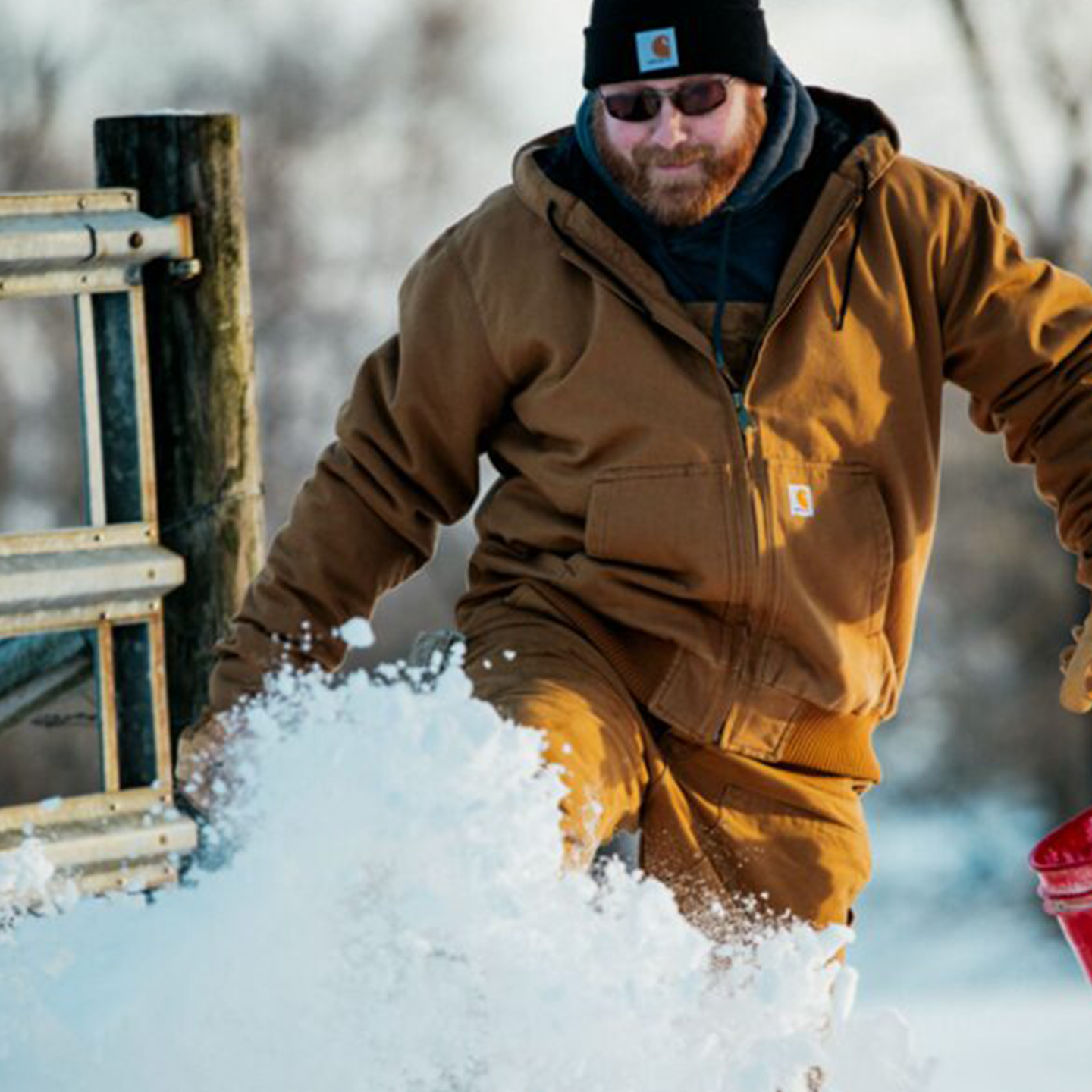 Carhartt卡哈特主线夹克J130美式水洗帆布连帽工装外套秋冬104050
