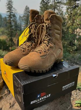 Belleville百利威防水隔热山地靴Coyote保暖战术训练鞋TR550WPINS