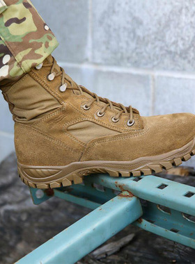 Belleville百利威夏季透气沙漠靴C312 ST军版钢头热带战术训练靴