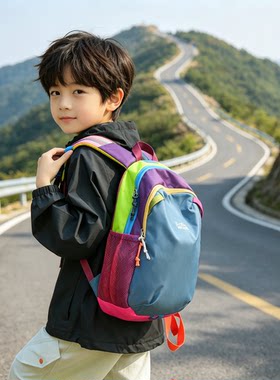 日系轻便防泼水双肩背包登山包潮