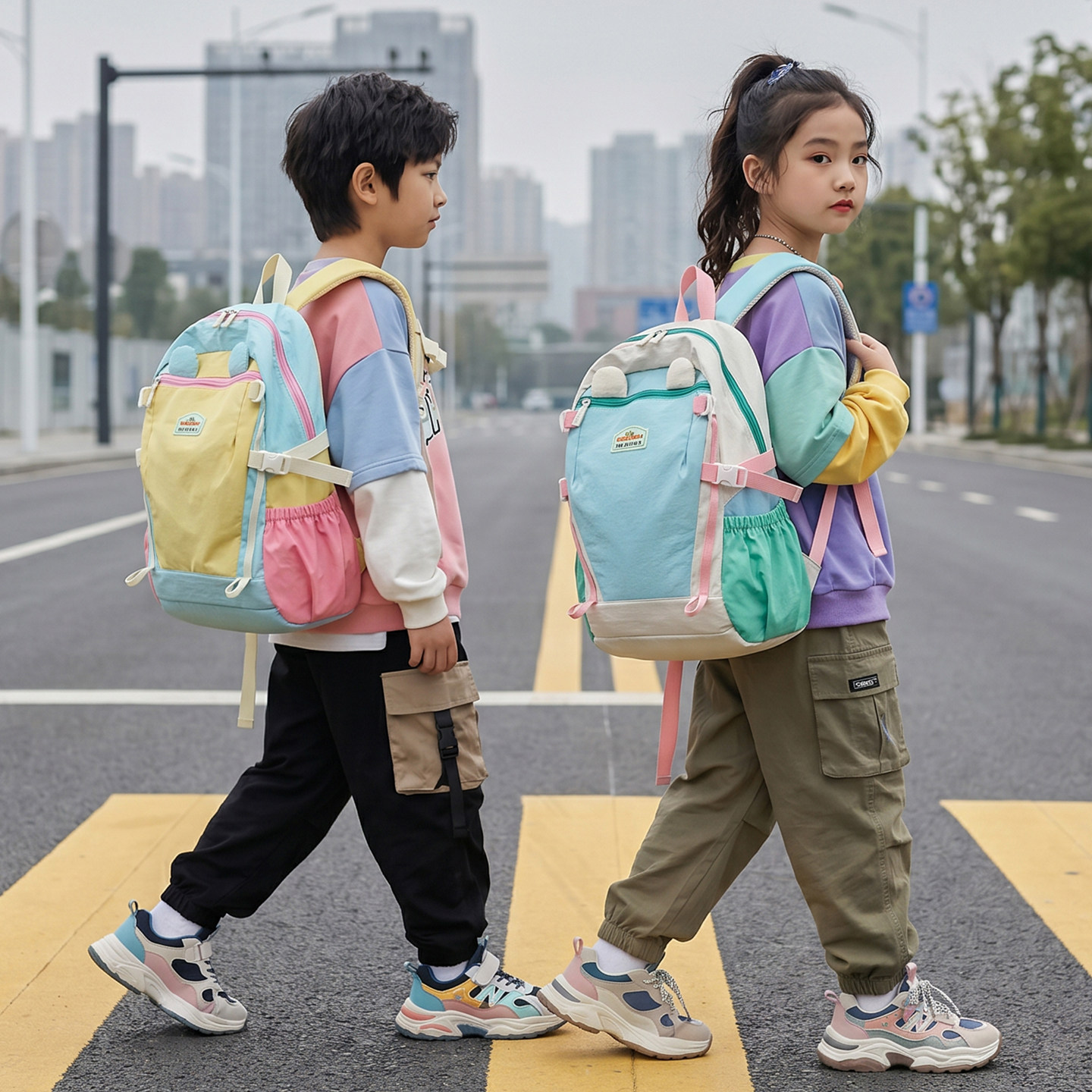 幼儿园书包儿童卡通轻便双肩包潮图片