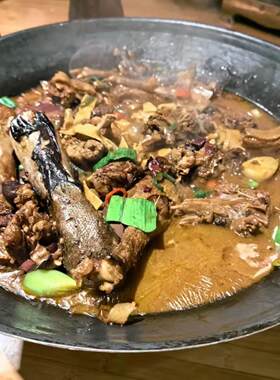 荆州沙市 土麻鸭火锅 低调的土鸭子火锅