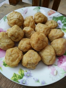 荆州特产黄焖鱼丸 鲩鱼圆子 鱼元子定制