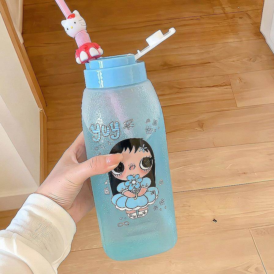 可爱小玉夏日冷水壶冷泡杯果茶冷萃杯大容量咖啡杯水杯便携随手杯