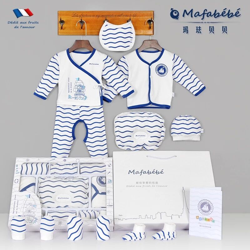 Coffret cadeau pour nouveau-né - Vêtements + Chaussures + accessoires MAFABEBE - Ref 1979009 Image 2