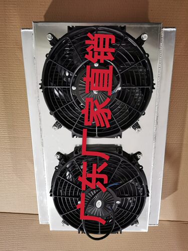 定做汽车水箱 定制全铝散热器 改装加大加厚三排管散热器水箱图纸