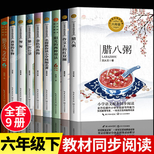 鱼钩腊八粥沈从文全集表里 六年级下册必读 课外书老师推荐 全套小学语文教材同步阅读书籍匆匆朱自清第一次盼望史铁生金色 生物