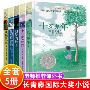 十岁那年 追梦 十二岁 孩子三四五六年级小学生课外书儿童故事书少儿读物 长青藤国际大奖小说系列书系全套5册 你那样勇敢 旅程