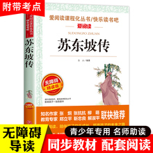 苏东坡传正版书 无障碍阅读版初中小学生课外阅读书籍三四五六年级必读经典书目老师推荐畅销书中国当代青少年儿童文学作品选上册