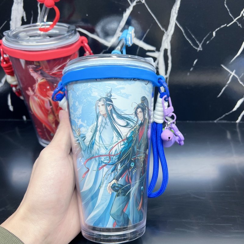 瑞幸联名魔道祖师PP杯改造DIY材料包全套304内胆600ml亚克力外壳,餐饮具,随手杯,淘宝优惠券,粉丝福利购,淘宝优惠卷