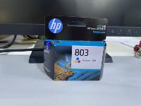 Original hp803 ink cartridge black color deskjet 1112 2131 2132 2621 printer thumbnail 2