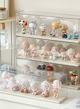 Blind box storage display shelf bubble mart acrylic display