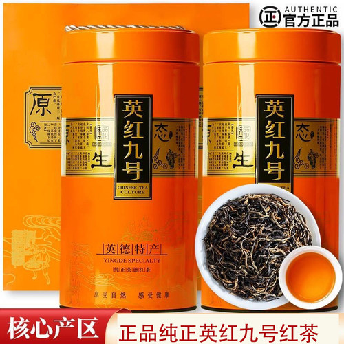 英红九号红茶送礼佳品送手提袋