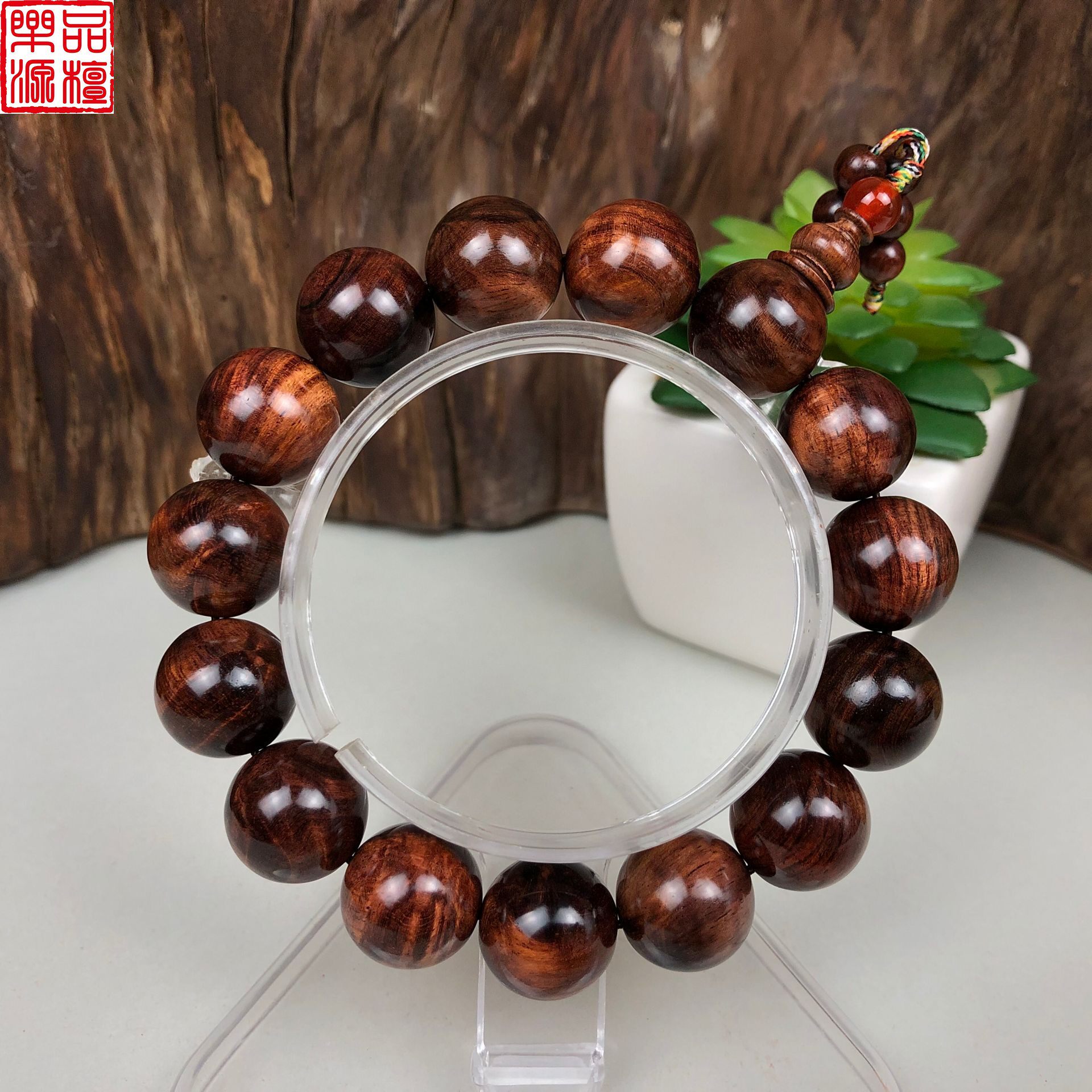 手串海南黄花梨品檀乐源海黄