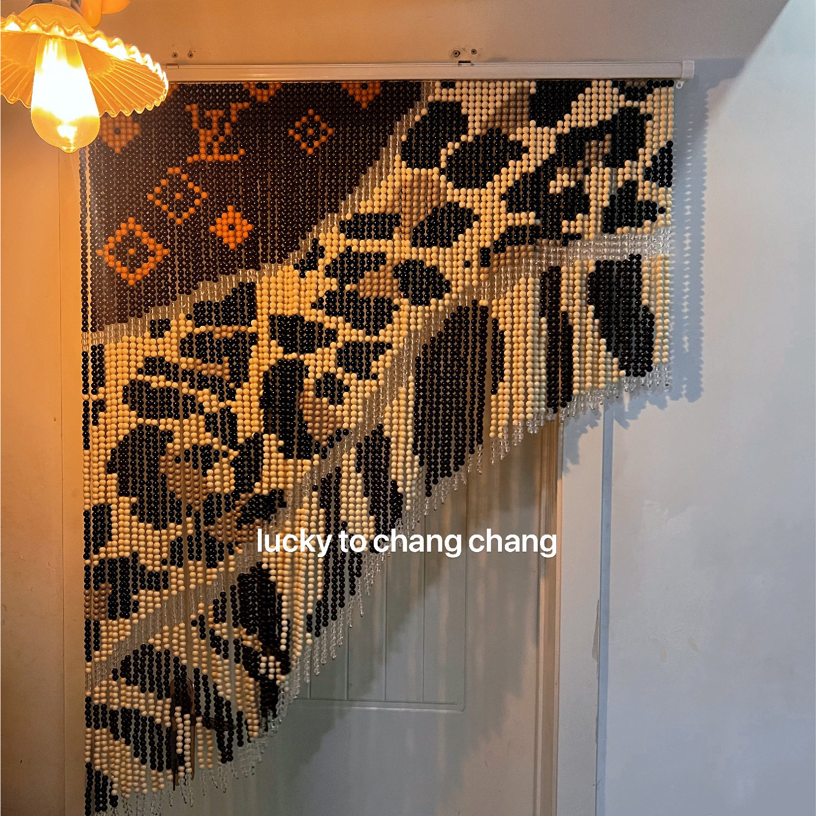 luckytochangchang串珠门帘