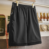 马登工装 潮男夏 日系宽松透气运动五分裤 美式 户外机能侧拉链短裤