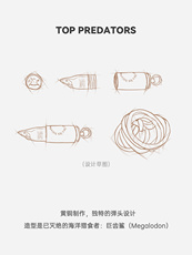 Подвеска 马登工装复古黄铜鲨鱼子弹头项链吊坠可拆卸刻字挂饰纪念品霸气男