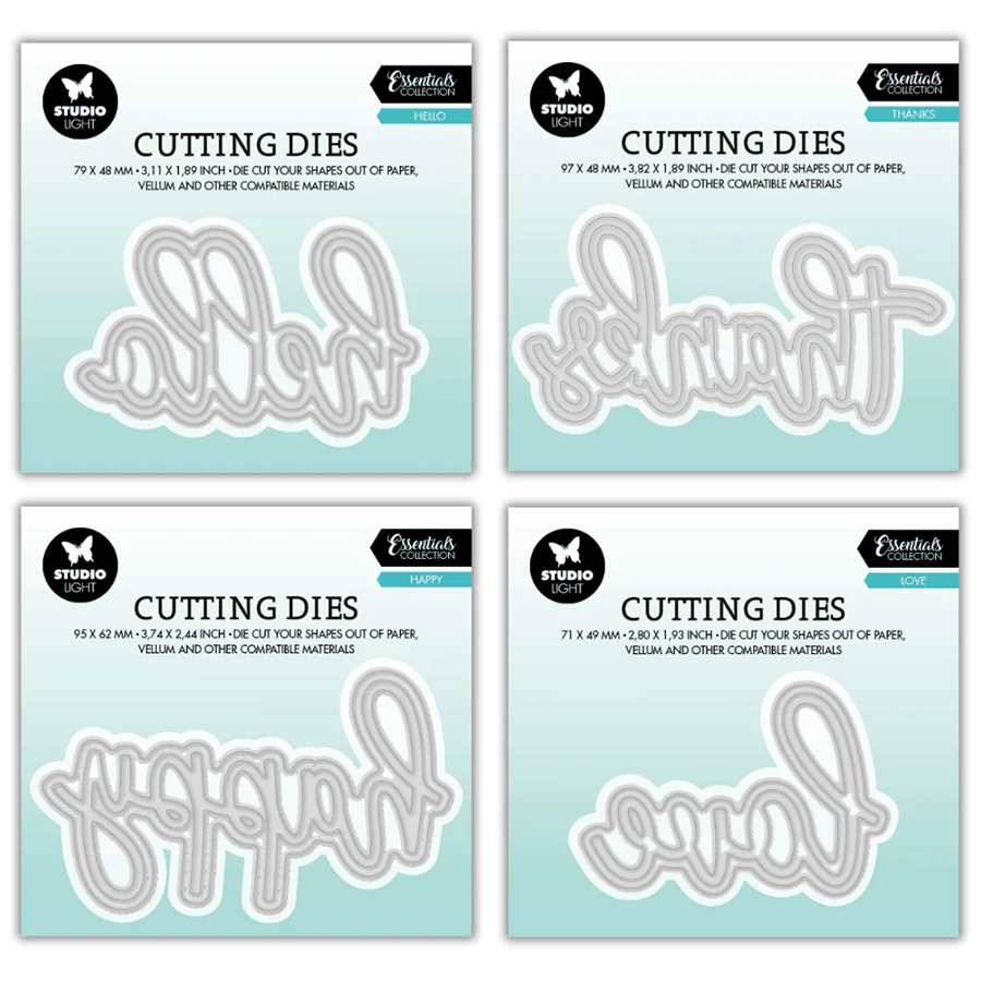 6106英文字母切割模板DIY模具 cutting die贺卡Scrapbook手账制作