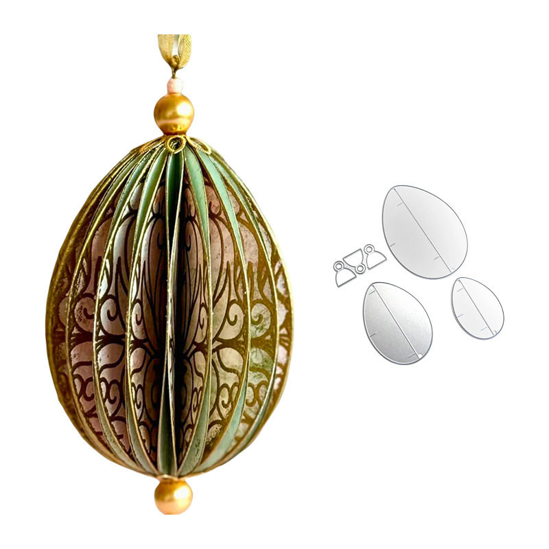 蜂巢蛋 切割模具DIY cutting die碳钢模板Scrapbook手账贺卡制作