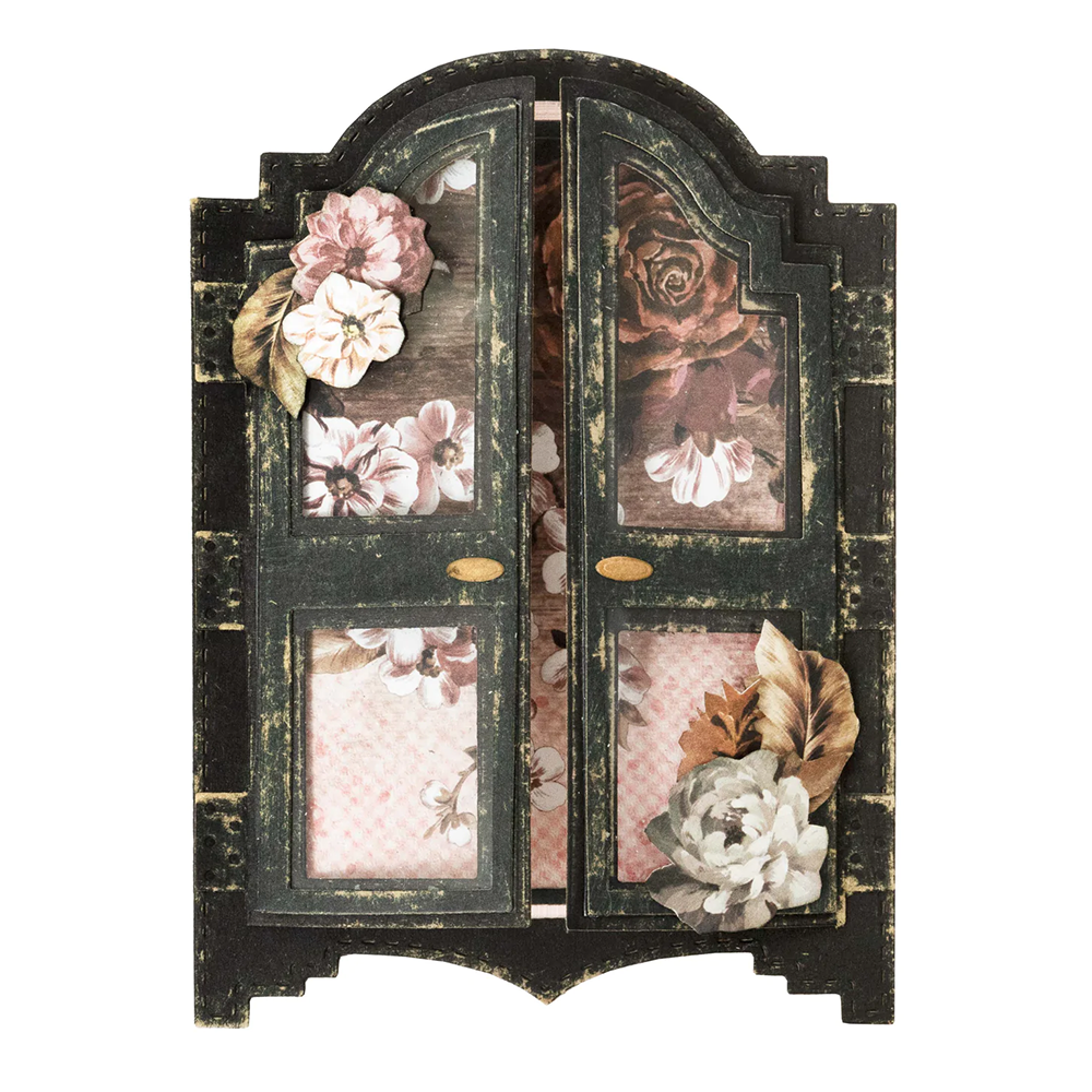 4615开窗户框 切割模板DIY模具cutting die贺卡Scrapbook手账制作