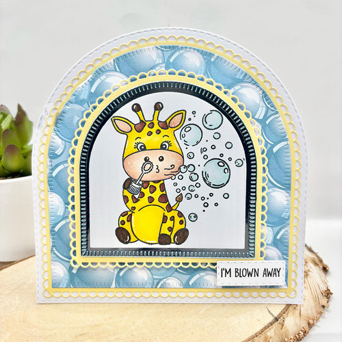 7608 恐龙泡泡 Scrapbook DIY剪贴簿相册卡片TPR透明硅胶印章