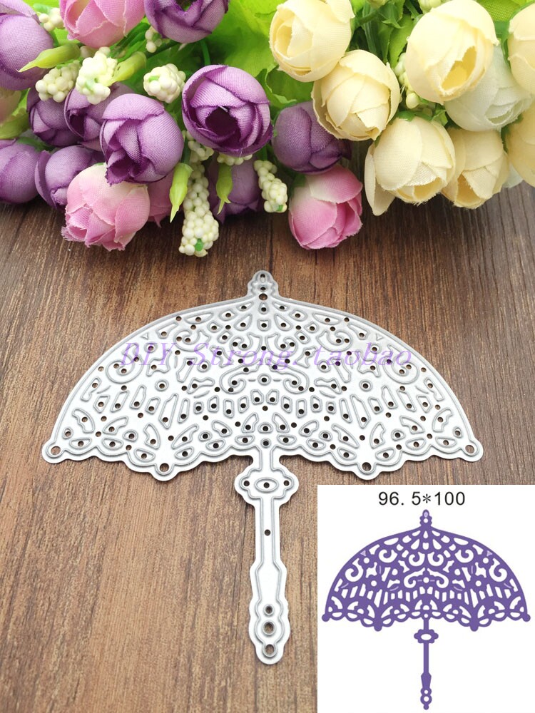 伞 Y322 切割模板DIY模具cutting die贺卡相册Scrapbook手账制作