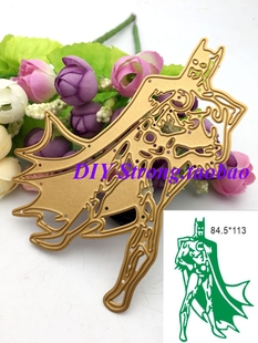 切割模板DIY模具cutting 英雄Q57 die贺卡相册Scrapbook手账制作