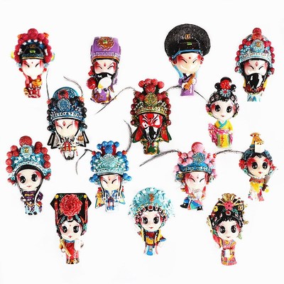 Chinese souvenir China beijing Opera fridge magnet