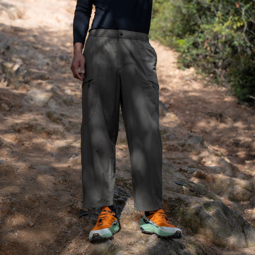 春夏超轻美利奴高弹九分登山裤男