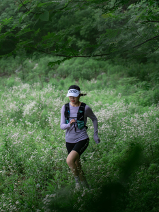 可机洗美利奴羊毛长袖网眼拼接运动T恤跑步徒步登山越野速干羊毛t