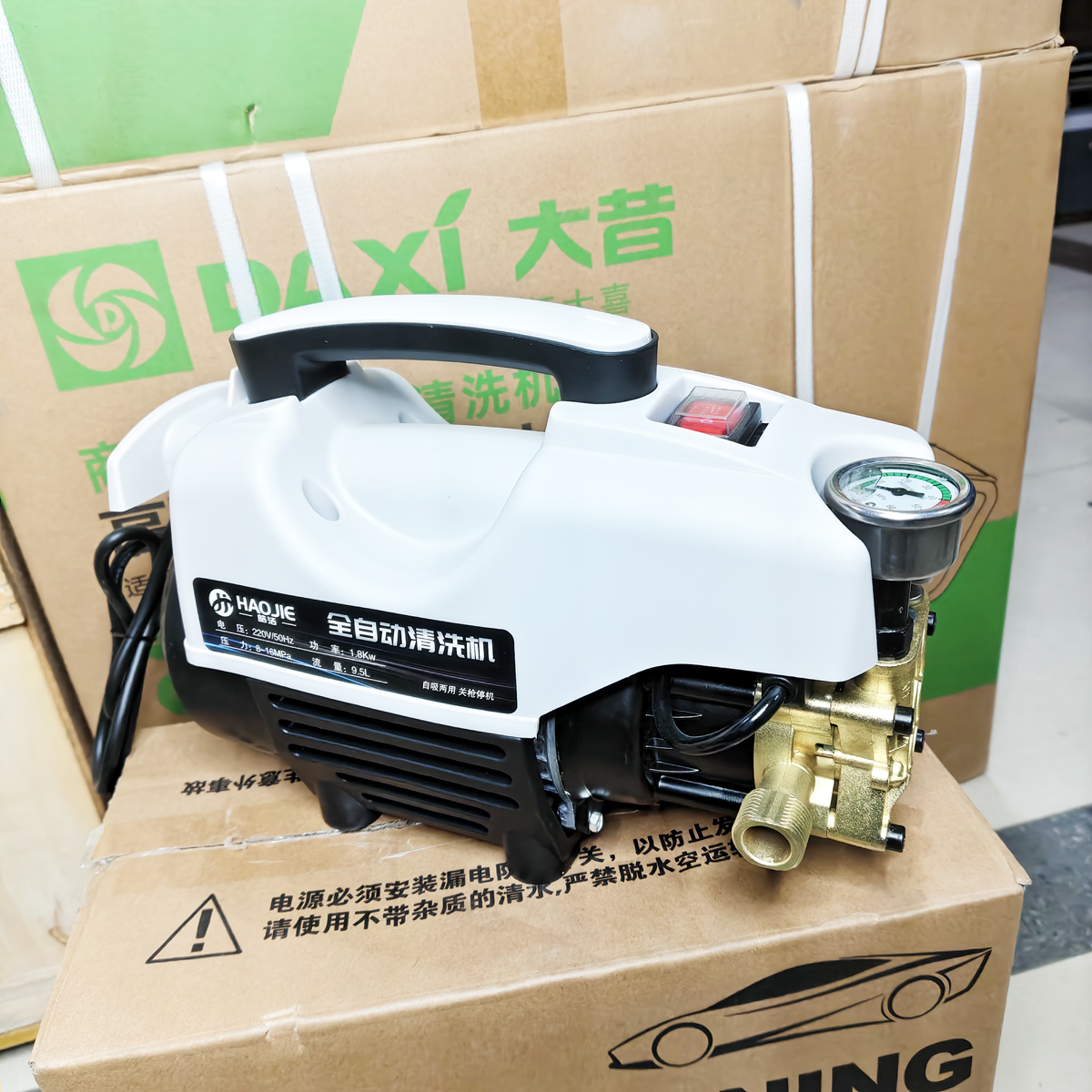 大流量纯铜家用洗车机鑫圣得静音