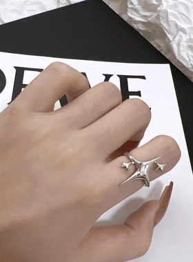 欧美饰品灵魂对撞Soul Collision甜美戒指个性十字星指环潮酷首饰