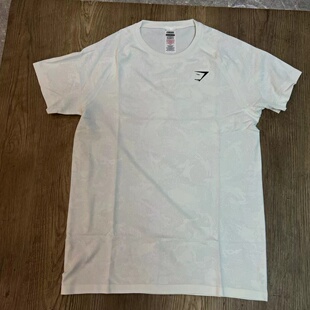 GYMSHARK 现货男GEO SEAMLESS T-SHIRT健身运动训练透气速干短袖