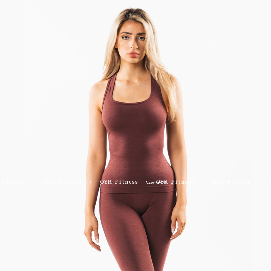 ALPHALETE女SEAMLESS RACERBACK TANK无缝背心