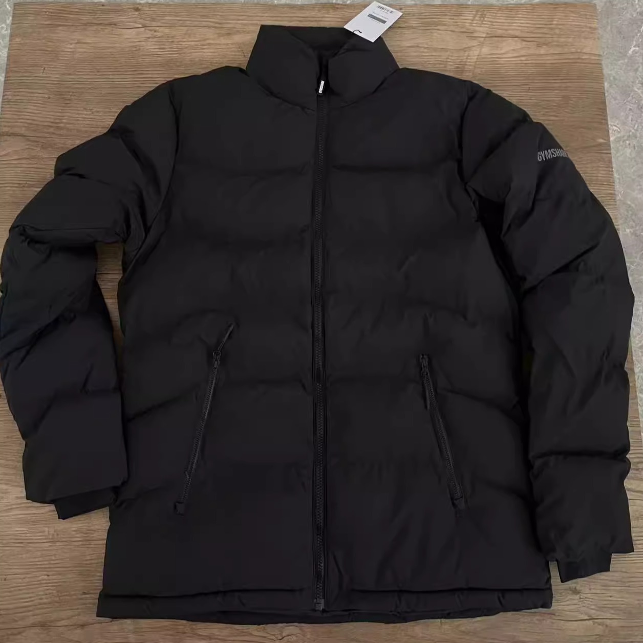 国内现货！GYMSHARK Restore Puffer Jacket 男士拉链棉服