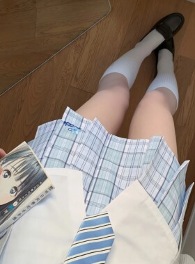【勿忘我】耶耶jk事务所原创jk格裙学院风日系校供短裙制服百褶裙