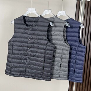 2026新款轻薄羽绒服内胆男款秋冬季马甲保暖背心内搭外穿坎肩潮牌