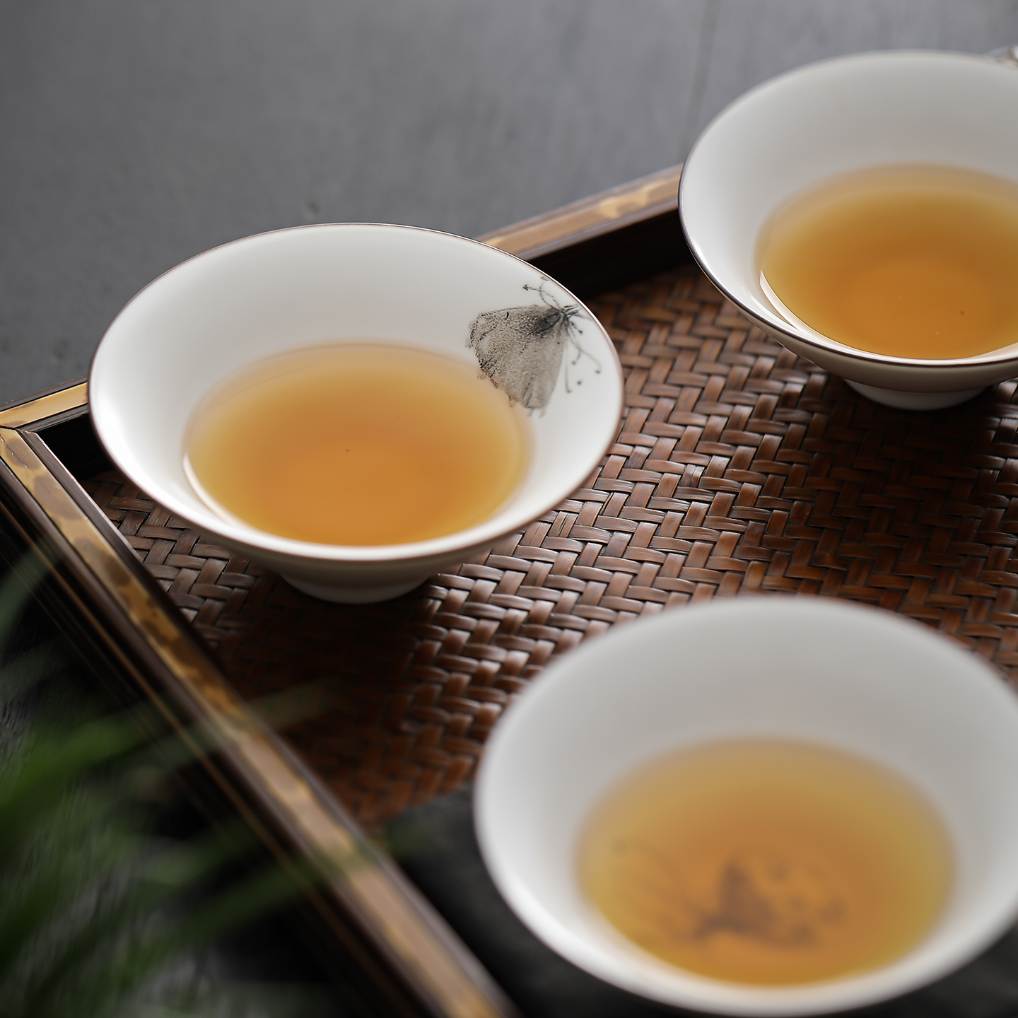 茶盏脂白功夫手工陶瓷斗笠品茗