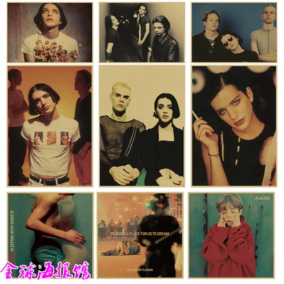 Placebo摇滚乐队音乐海报