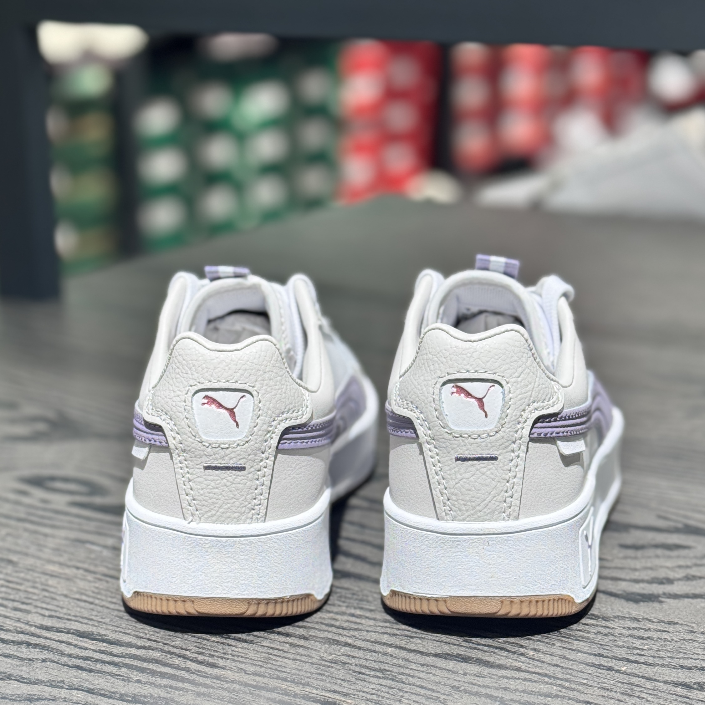 PUMA/彪马秋冬季女子厚底增高鞋低帮舒适休闲小白鞋运动鞋397487