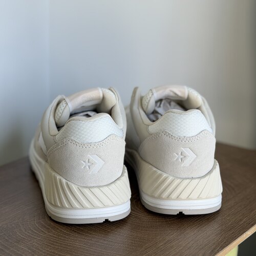 CONVERSE Wave Trainer 匡威灰白色接撞色低帮运动休闲鞋 A13462C