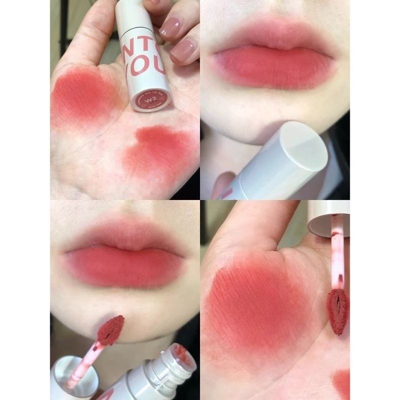 intoyou唇釉口红唇泥裸色系柔雾哑光女主角不掉色官方正品平价