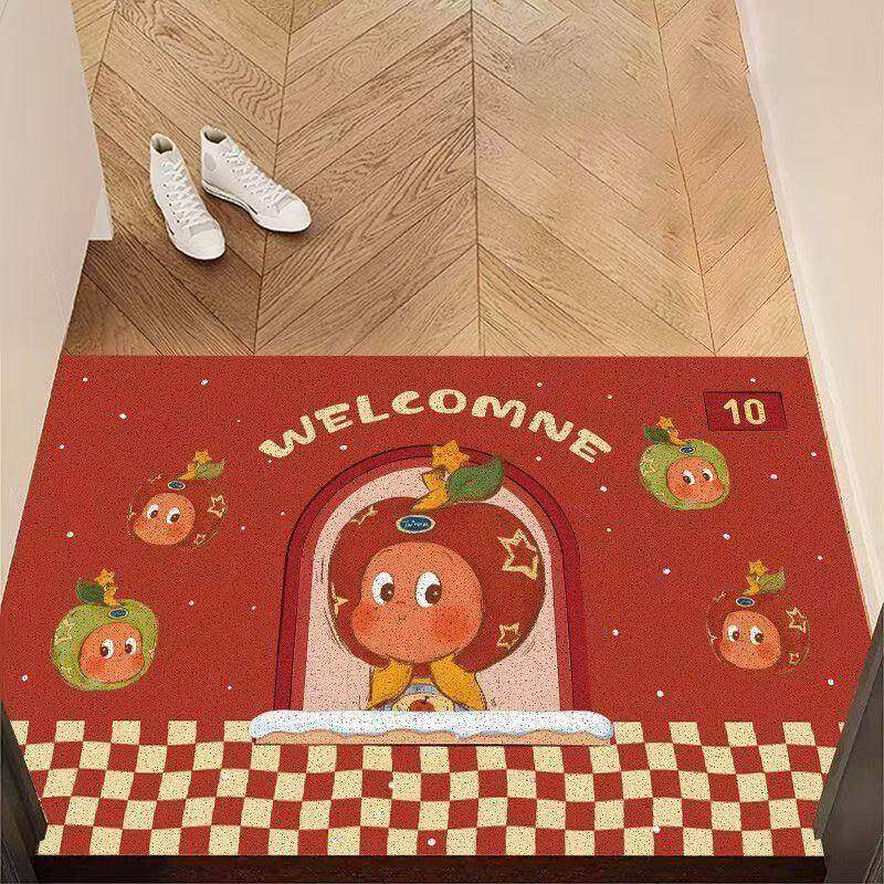 卡通星星人进门口丝圈玄关脚垫蹭土刮泥地毯防滑耐磨家用换鞋地垫,居家布艺,入户地垫,淘宝优惠券,粉丝福利购,淘宝优惠卷