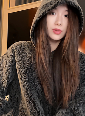 SDSA男士秋冬新款痞帅男装设计师撞色暗纹提花抽绳连帽卫衣高级感