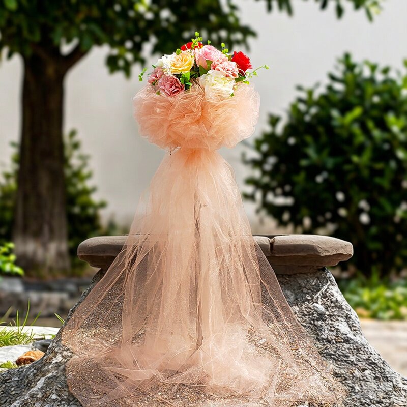 婚庆路引花篮绢花道具用品铁艺升降架子拱门排花节庆礼品