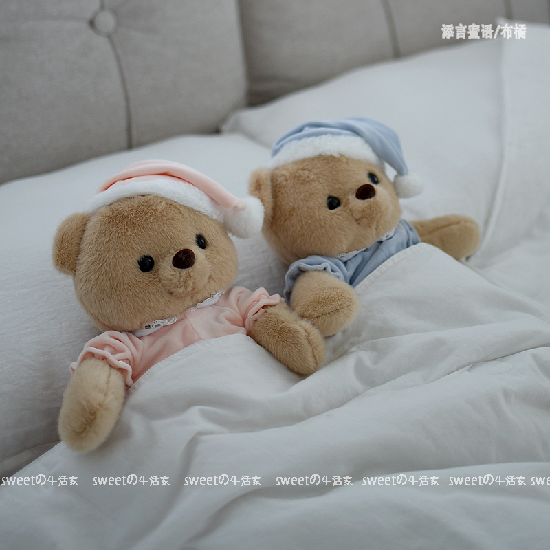 添言蜜语泰迪熊玩偶PP棉可爱