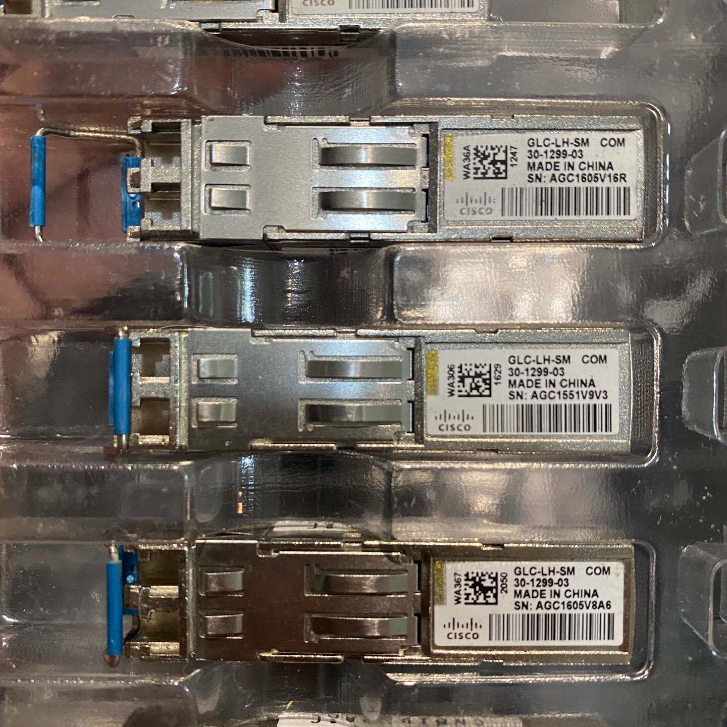 {议价}CISCO GLC-LH-SM千兆单模光模块，拆机如图