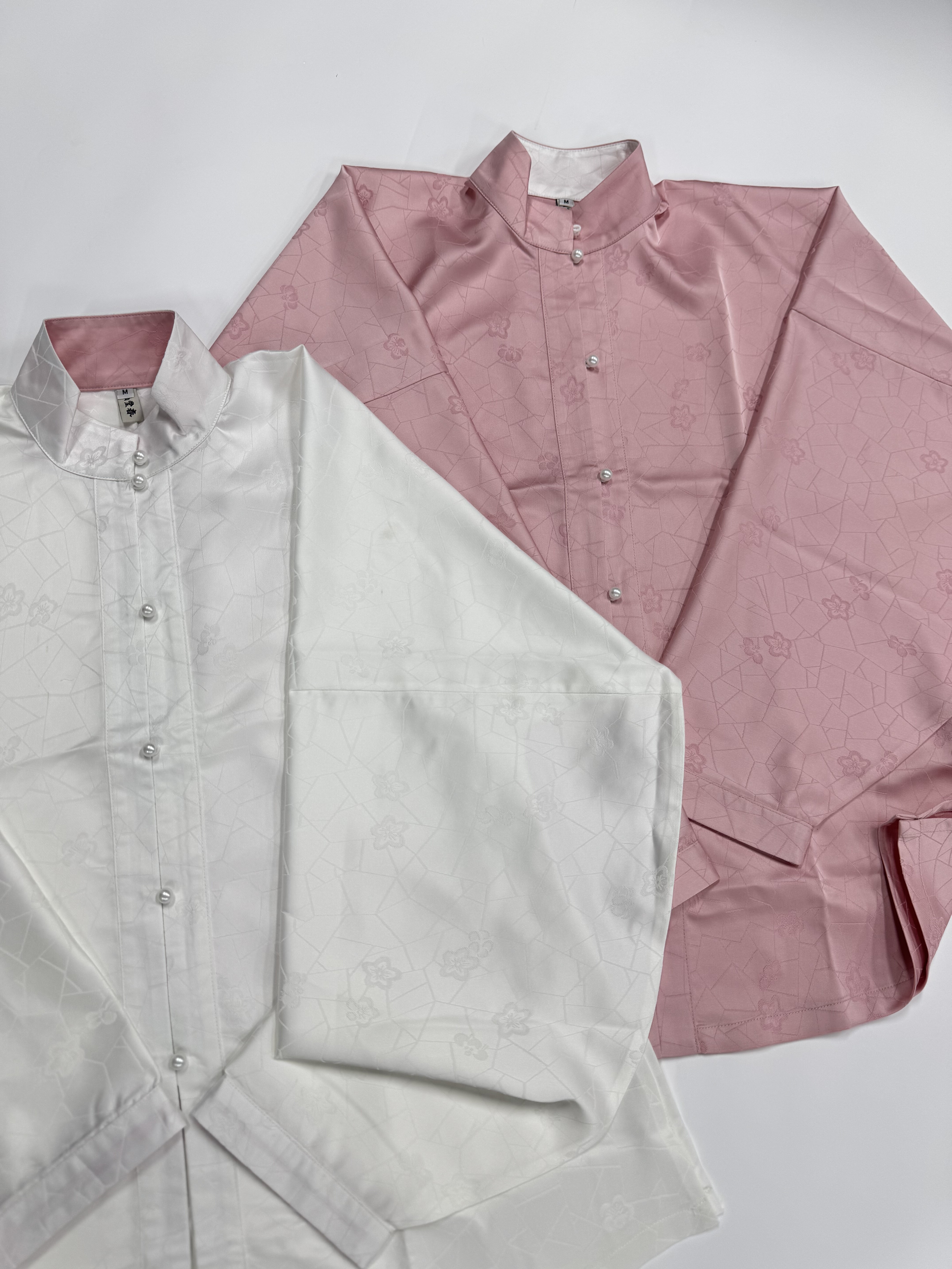 画堂春【冰裂梅系列-明制立领】弓袋袖秋冬汉服明制制对襟新品